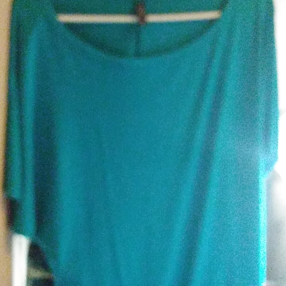 Johnny XL Teal Designer Shirt